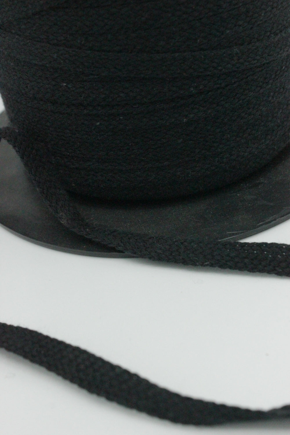 Snur Plat 5mm, Negru