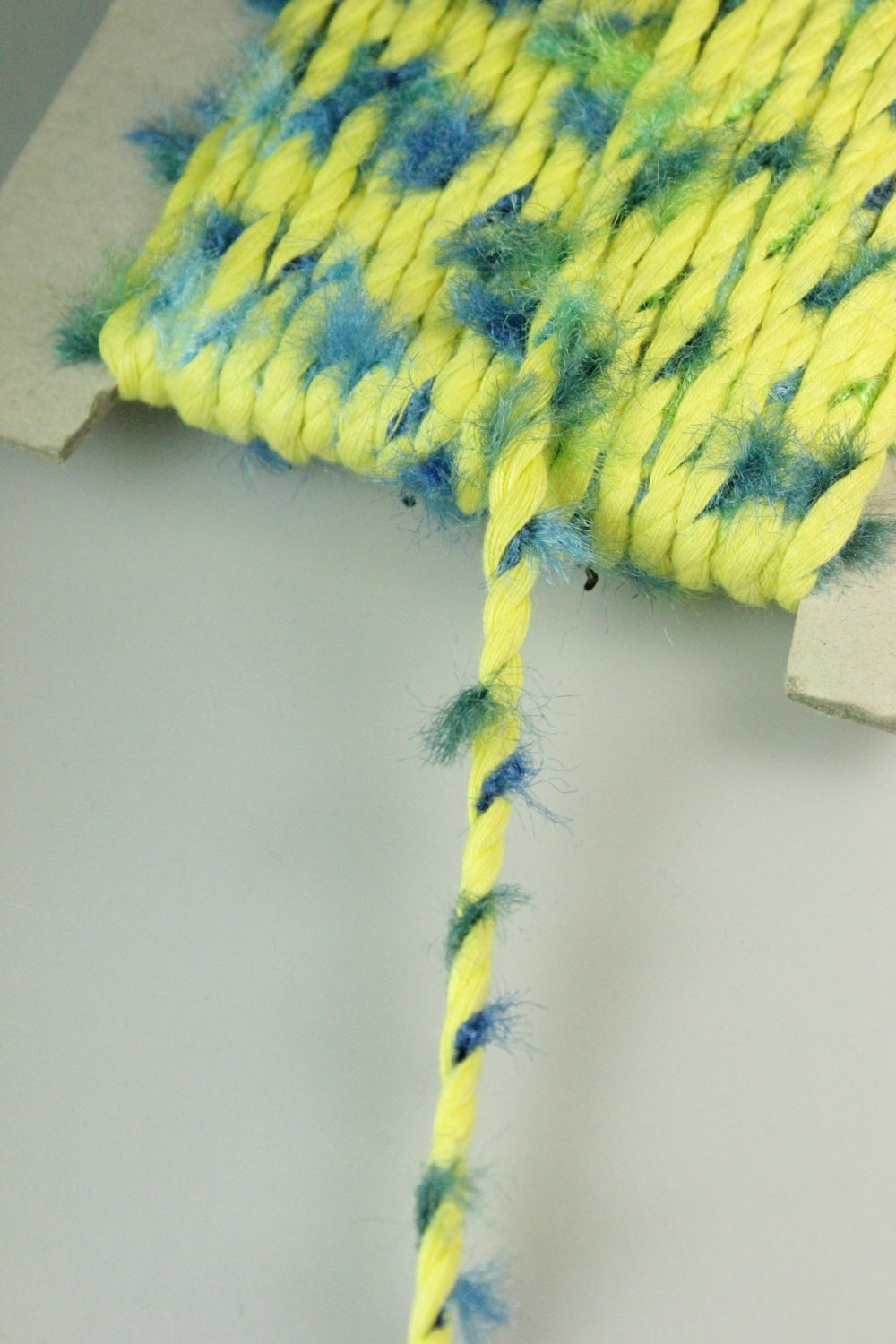 Snur çu Insertie Rasucit, 5mm, Galben