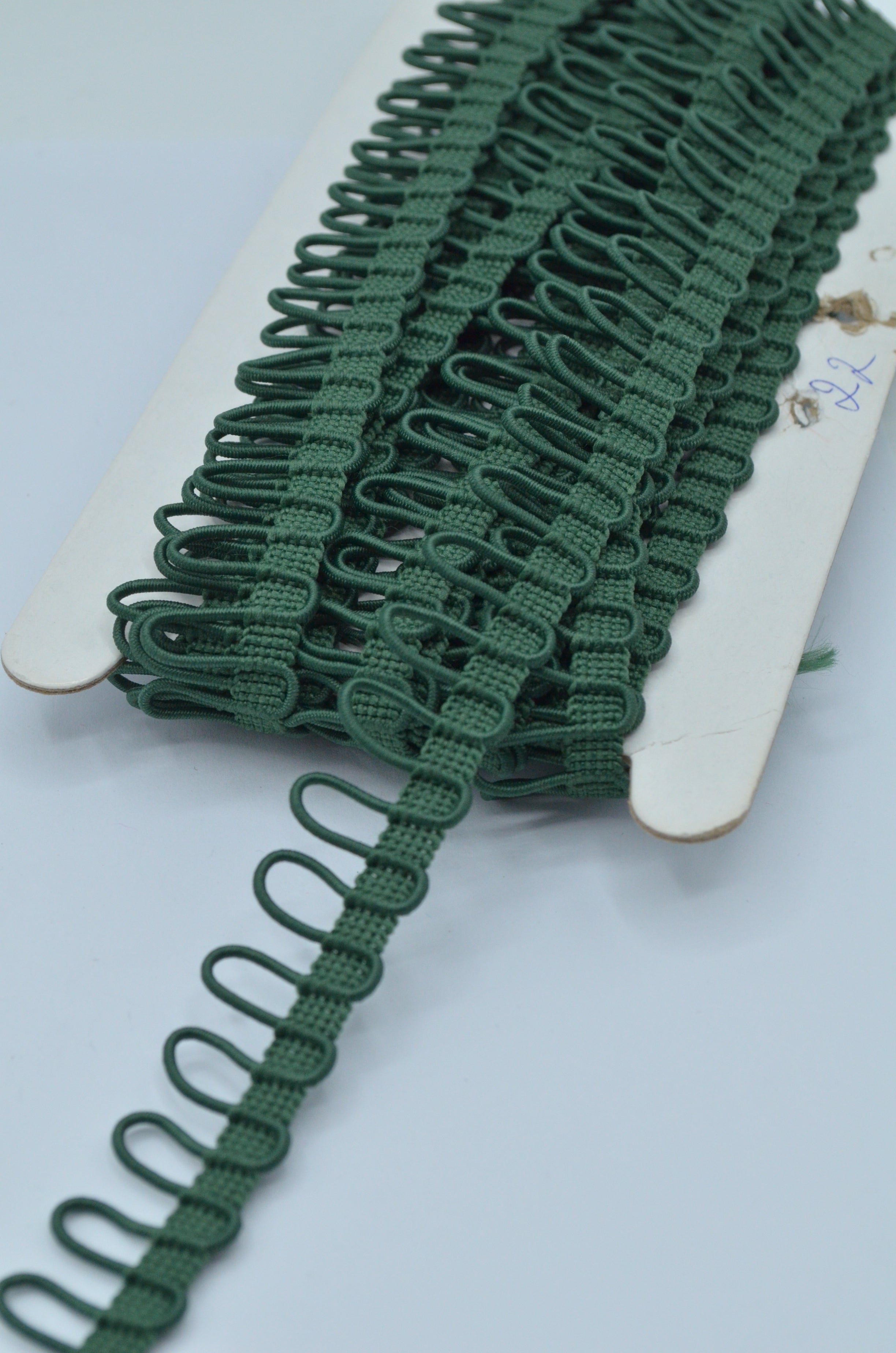 Banda Cu Butoniere Elastice, 17mm, Verde
