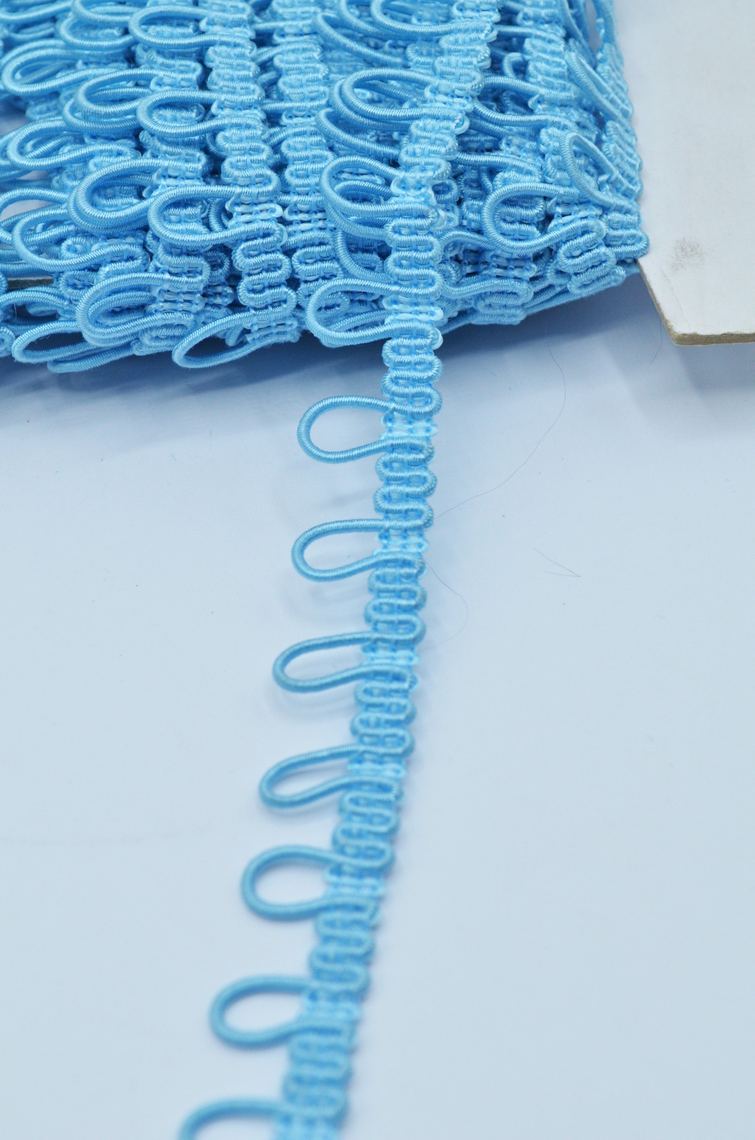 Banda Cu Butoniere Elastice, 17mm, Albastru