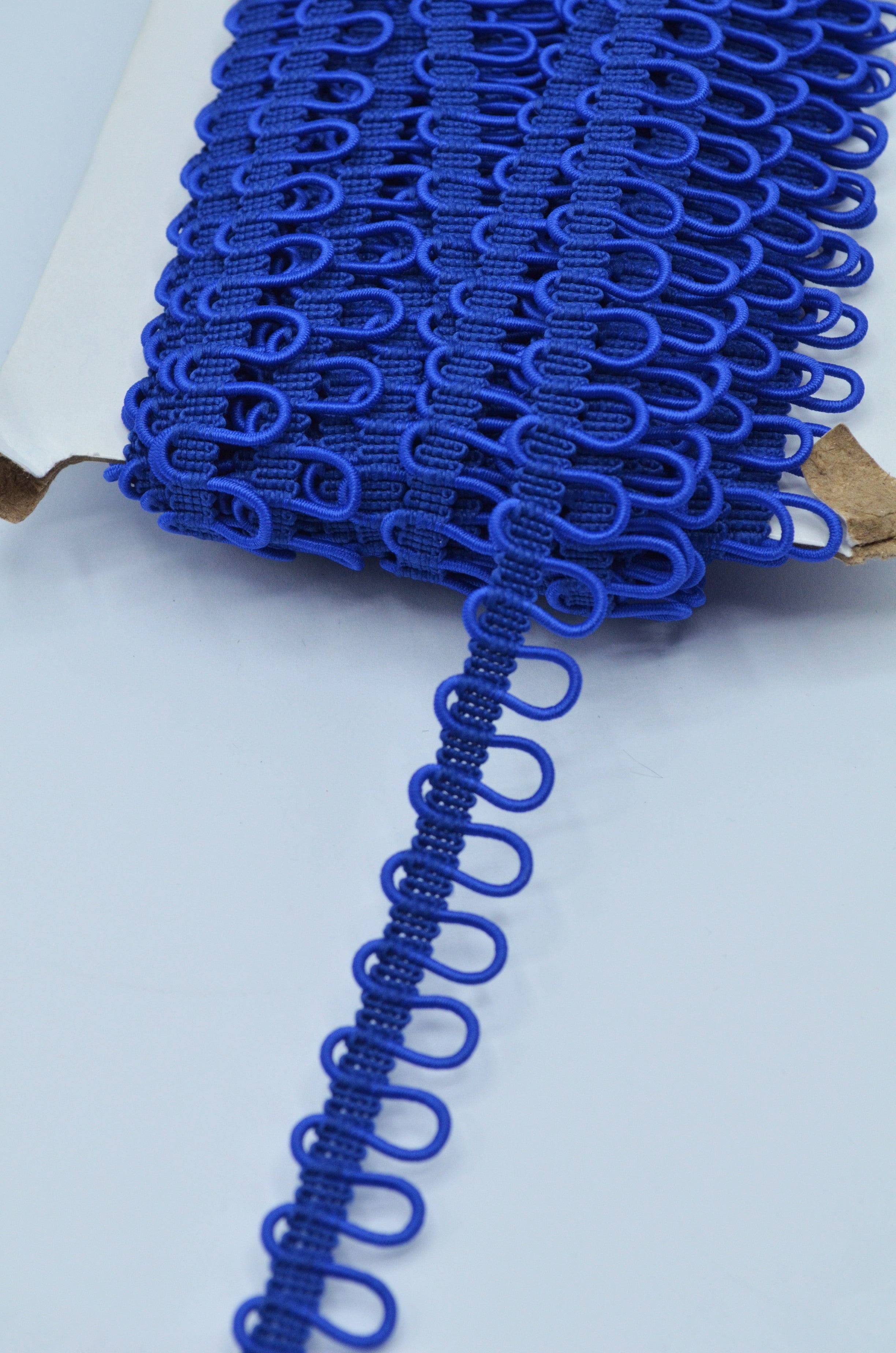 Banda Cu Butoniere Elastice, 17mm, Albastru
