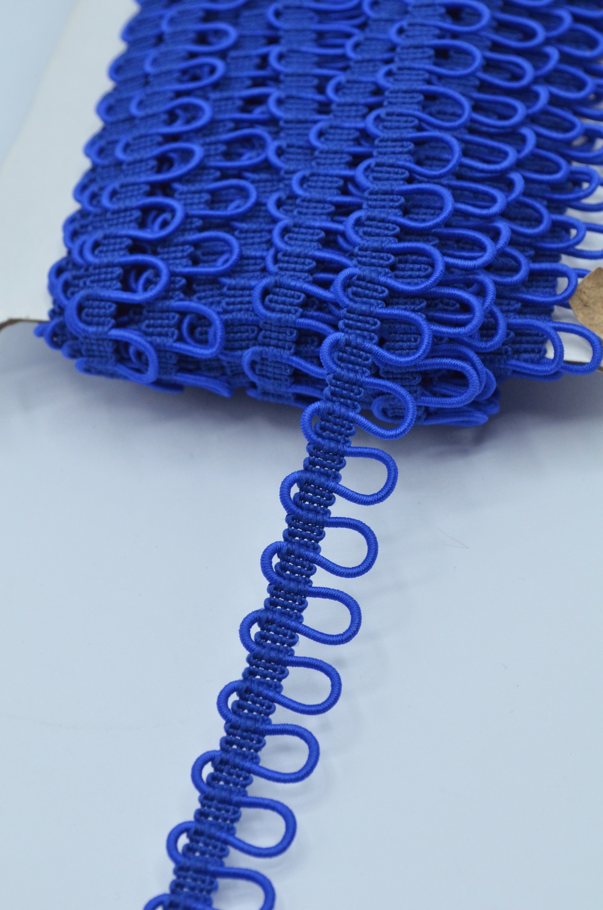Banda Cu Butoniere Elastice, 17mm, Albastru