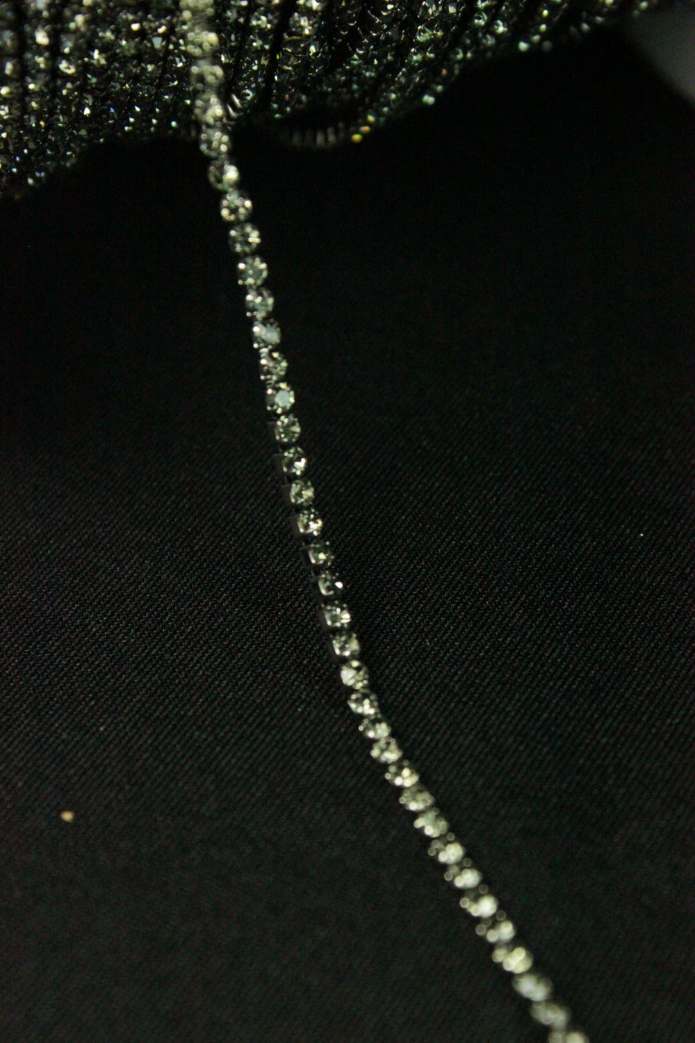 Strasuri Argintiu Inchis, 2mm