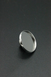 Suport Brosa Pin, 20mm, Argintiu