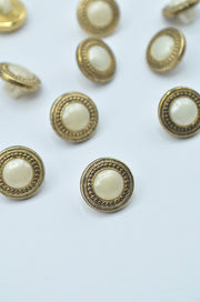 NASTURI DE PLASTIC CU PERLA, 13MM