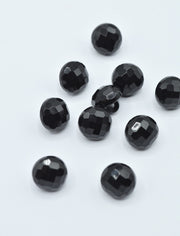 Nasturi De Plastic Negri, 11mm
