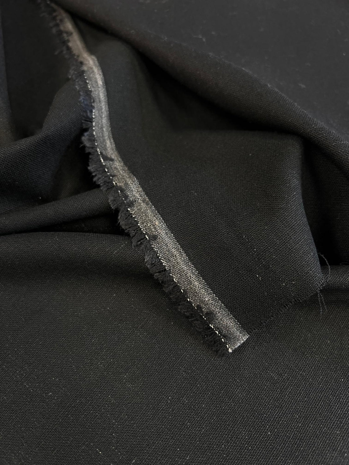 Tesatura In Usor Elastica, Negru