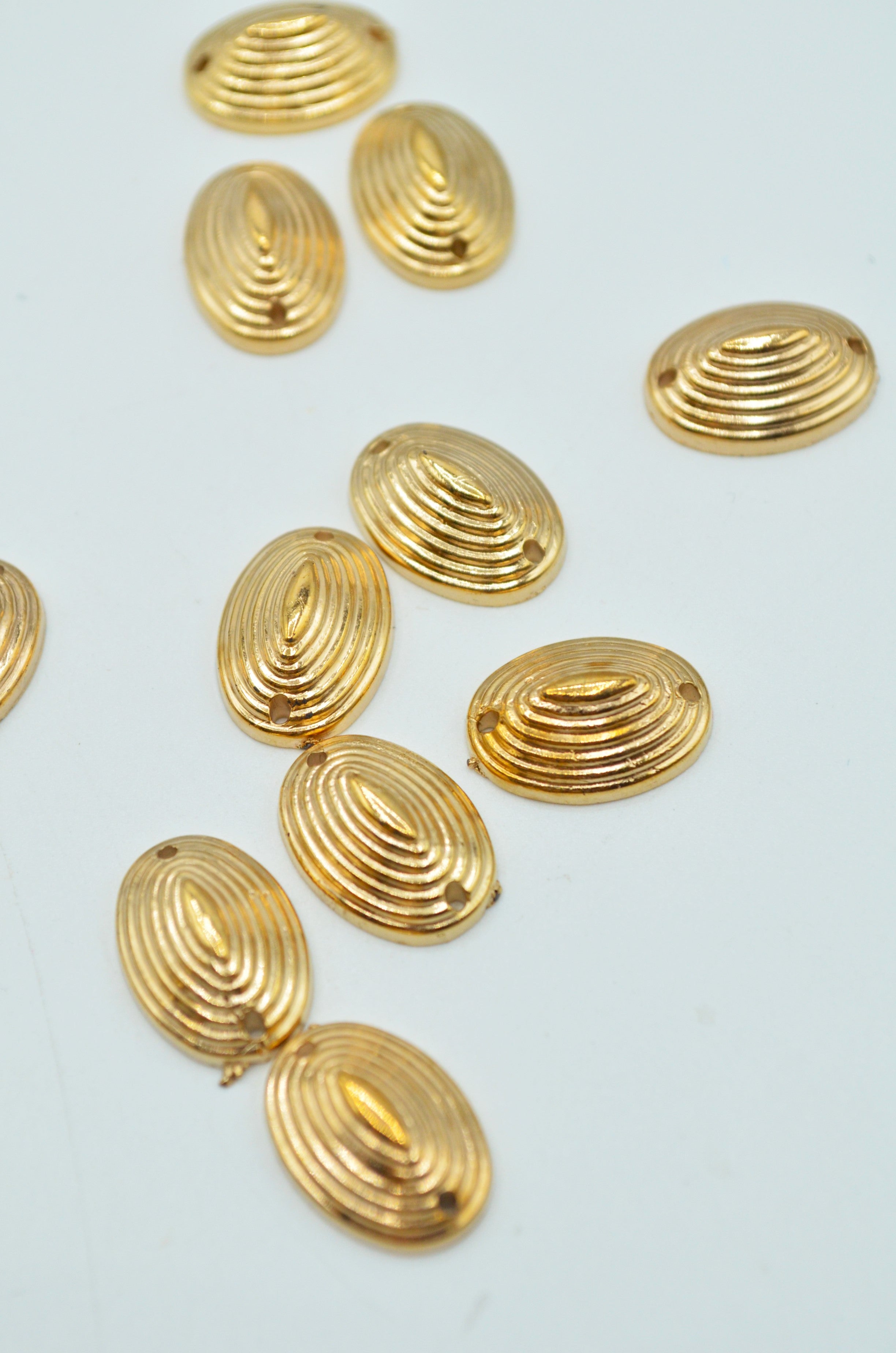 Tinte Care Se Cos, 10x14mm, Aurii