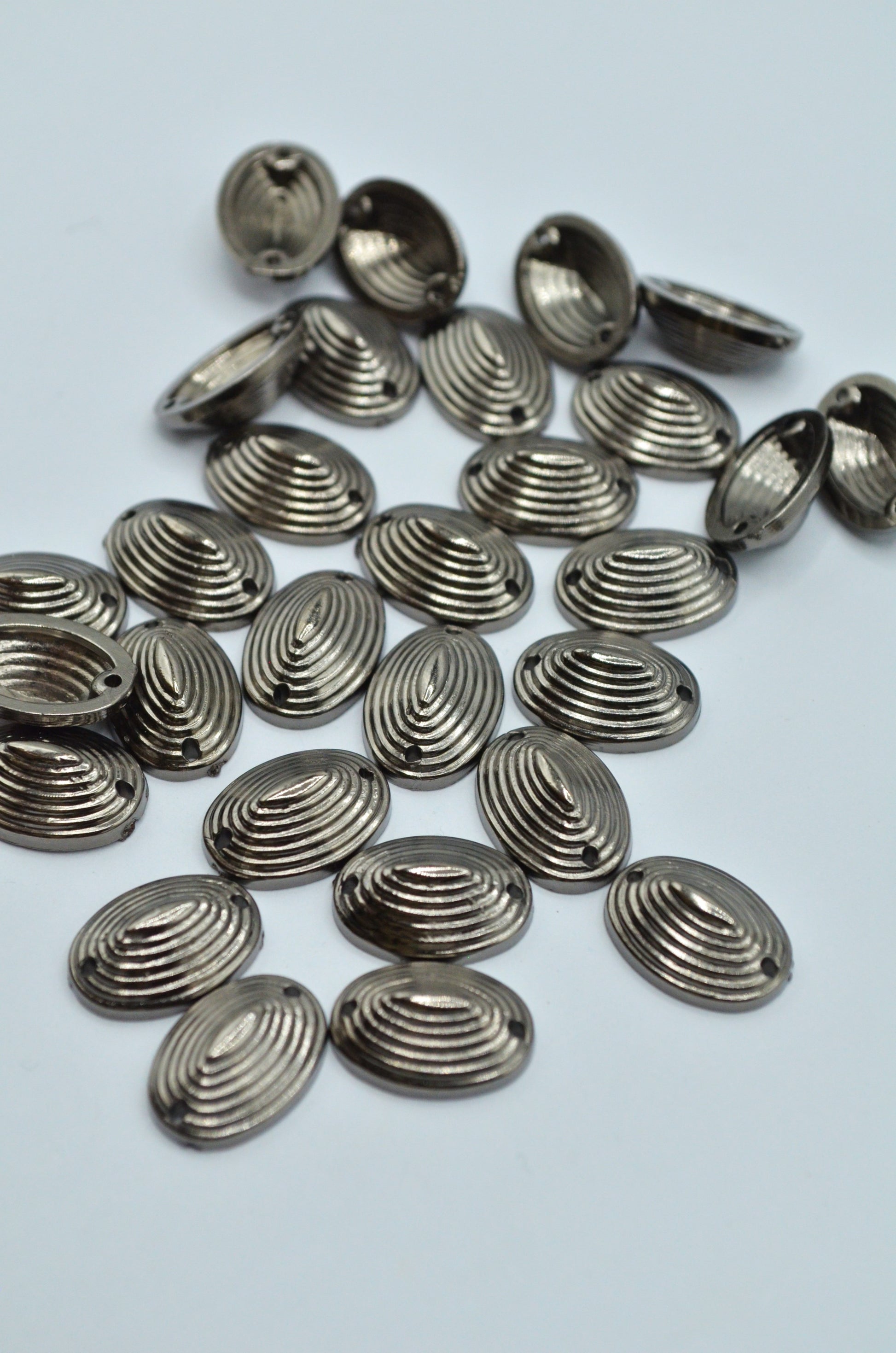 Tinte Care Se Cos, 10x14mm, Argintiu Inchis