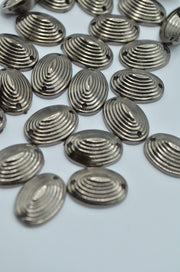 Tinte Care Se Cos, 10x14mm, Argintiu Inchis