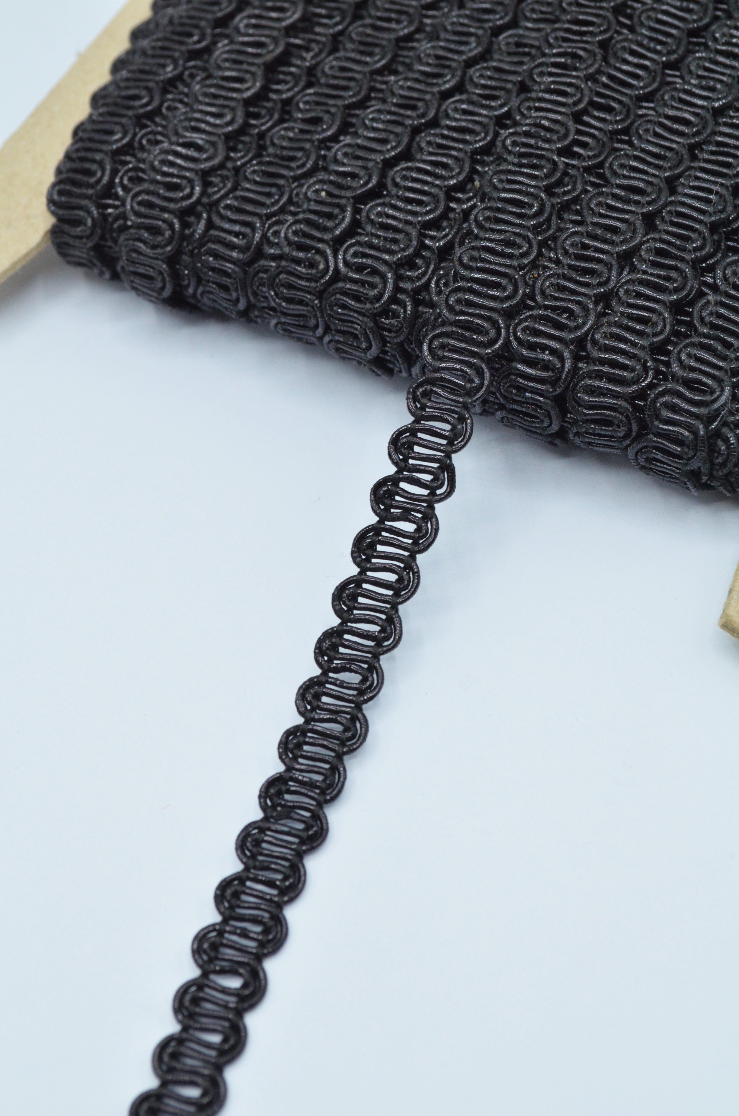 Pasmanterie 10mm, Negru