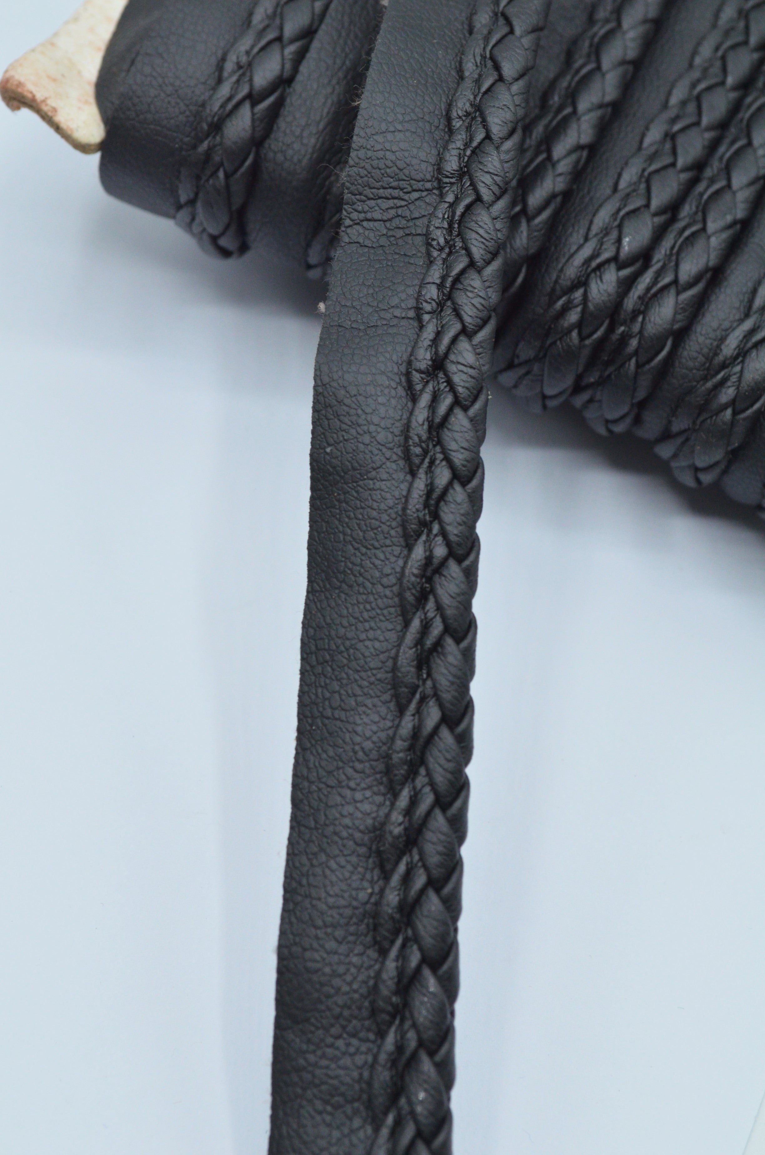 paspoal Din Piele Ecologica 20mm, Negru