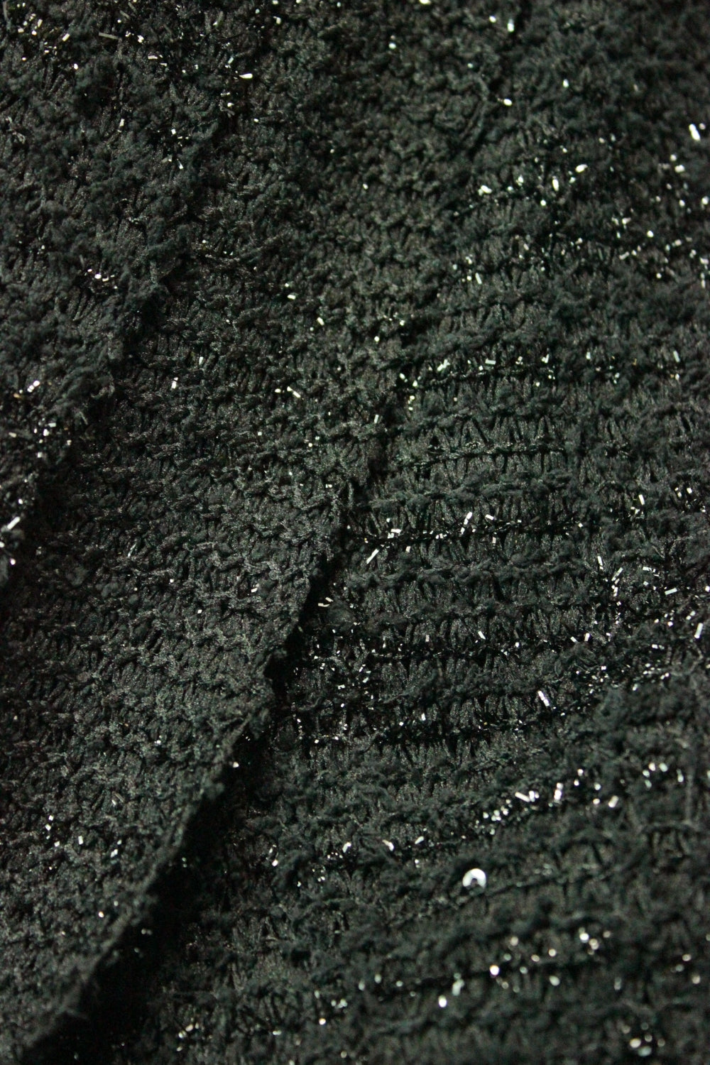Tricot Cu Fir Lame, Negru