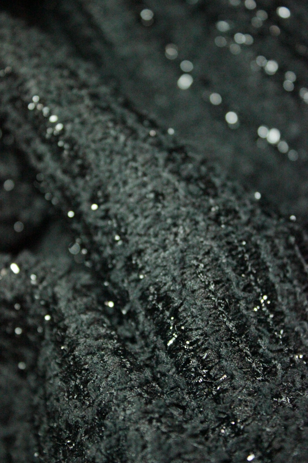 Tricot Cu Fir Lame, Negru