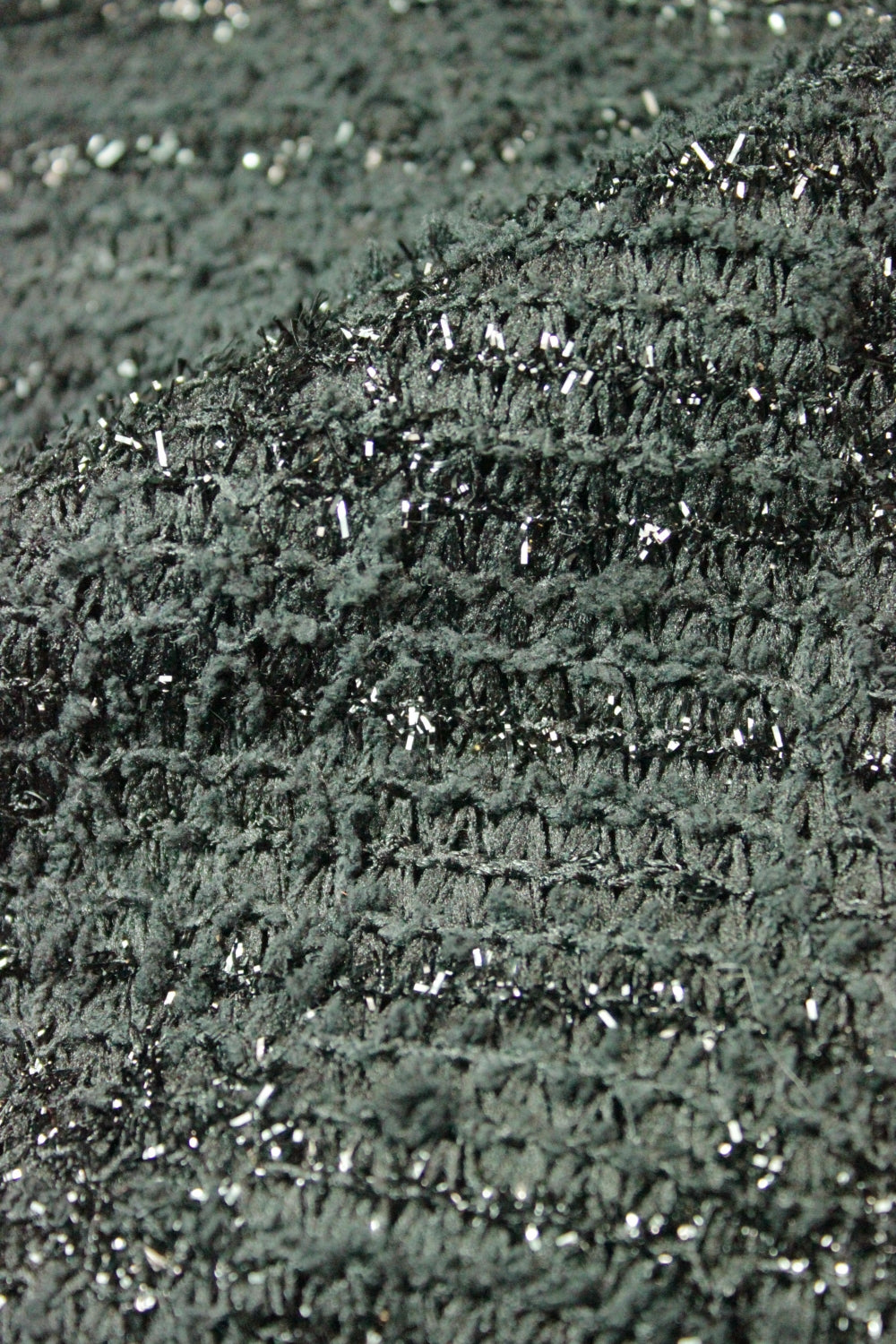 Tricot Cu Fir Lame, Negru