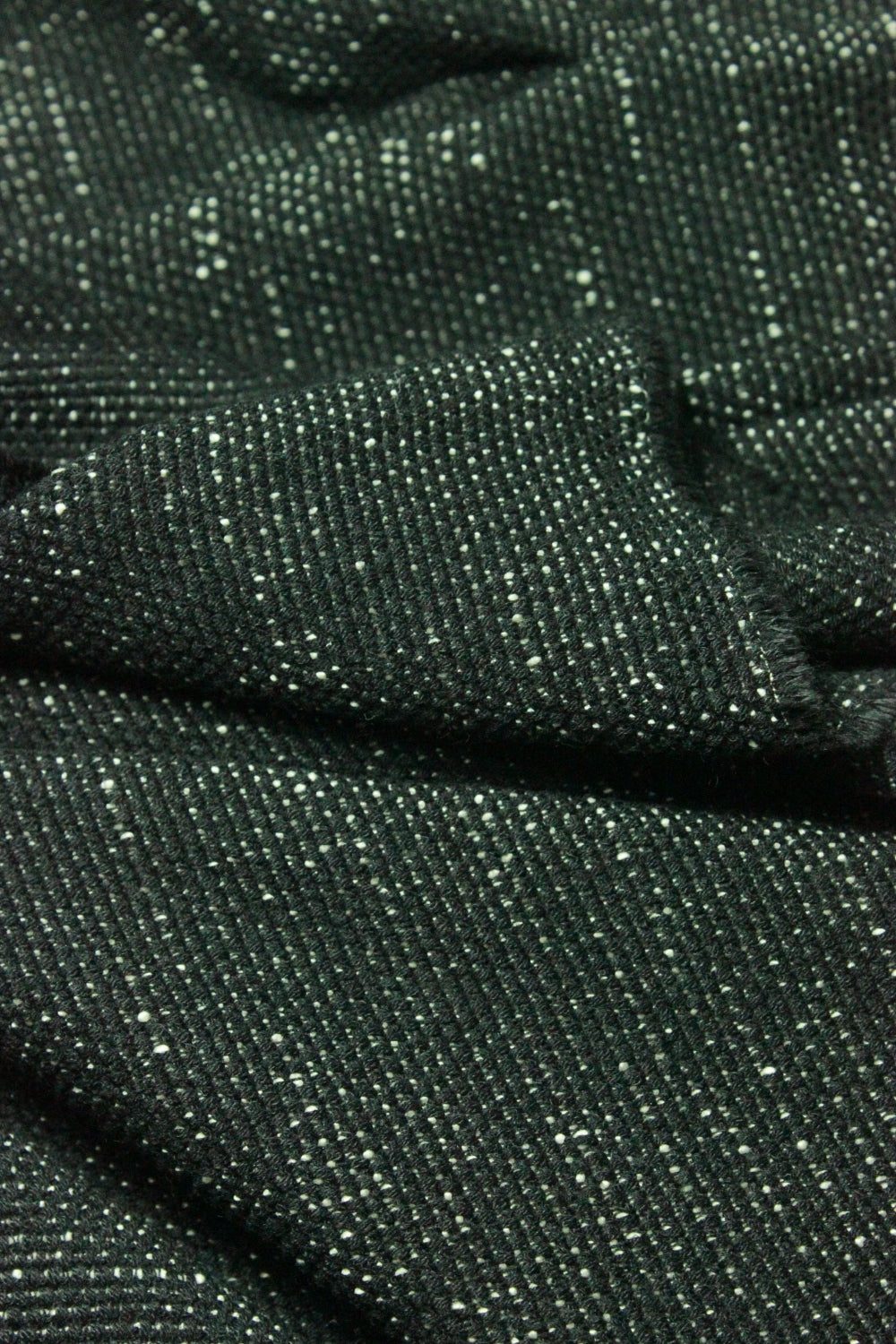 Tricot Elastic. Negru Cu Alb
