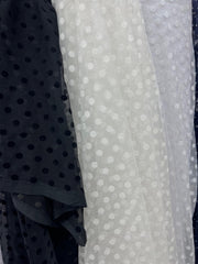 Tull Elastic Cu Buline Din Catifea