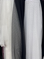 Tull Elastic Cu Buline Din Catifea