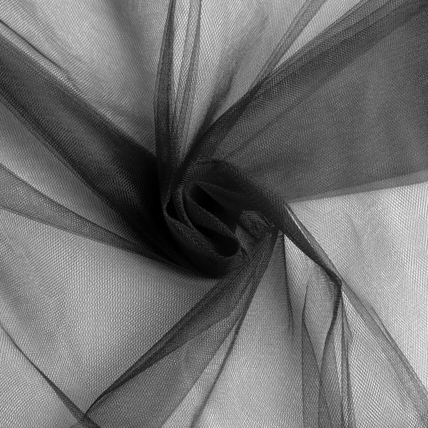 Tull Fin 2.80 m Latime, Negru