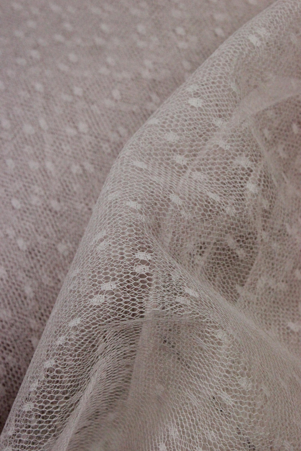 Tull Usor Elastic Cu Buline, Roz