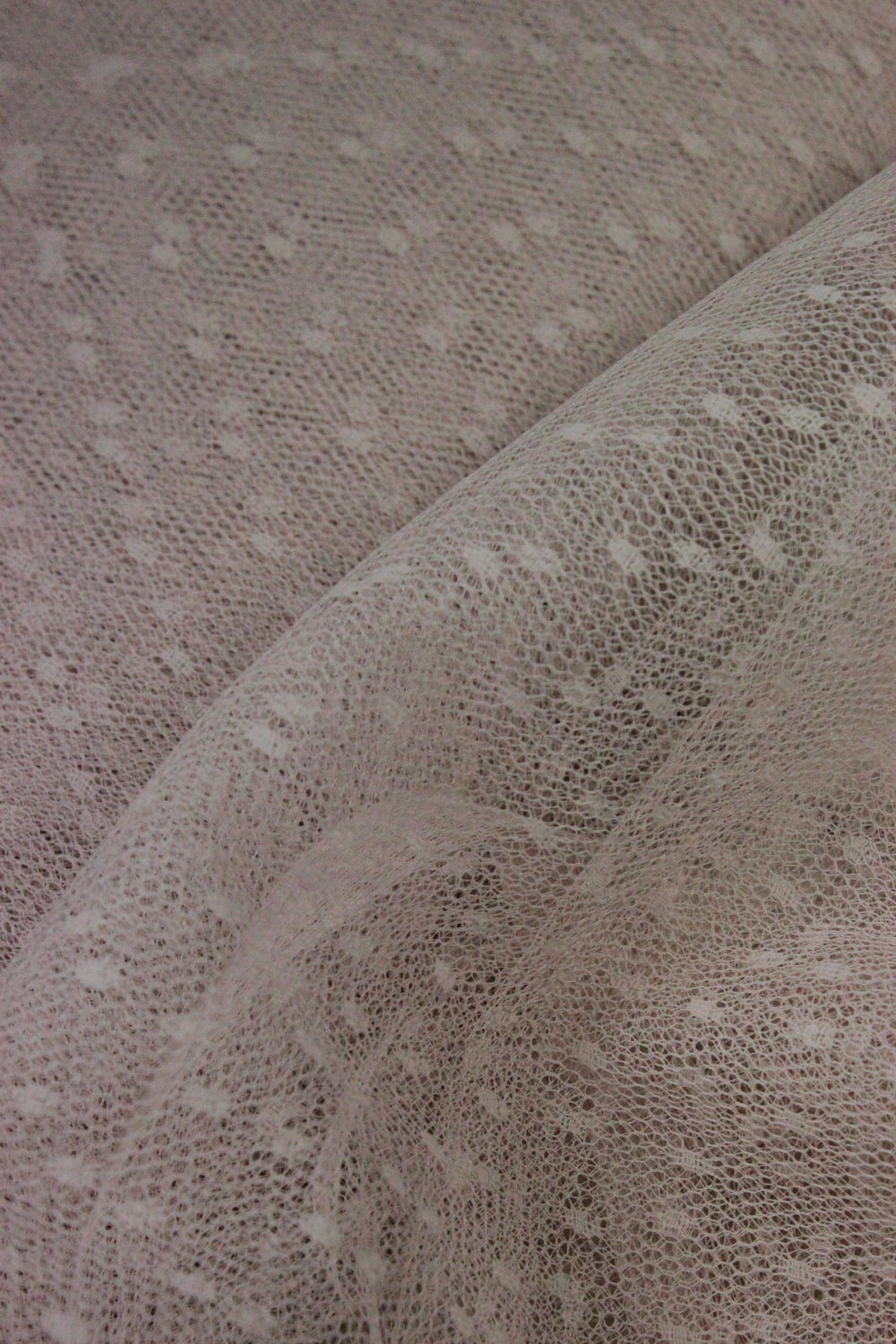 Tull Usor Elastic Cu Buline, Roz