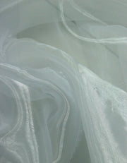 Voal De Organza, Alb
