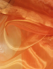 Voal De Organza, Portocaliu