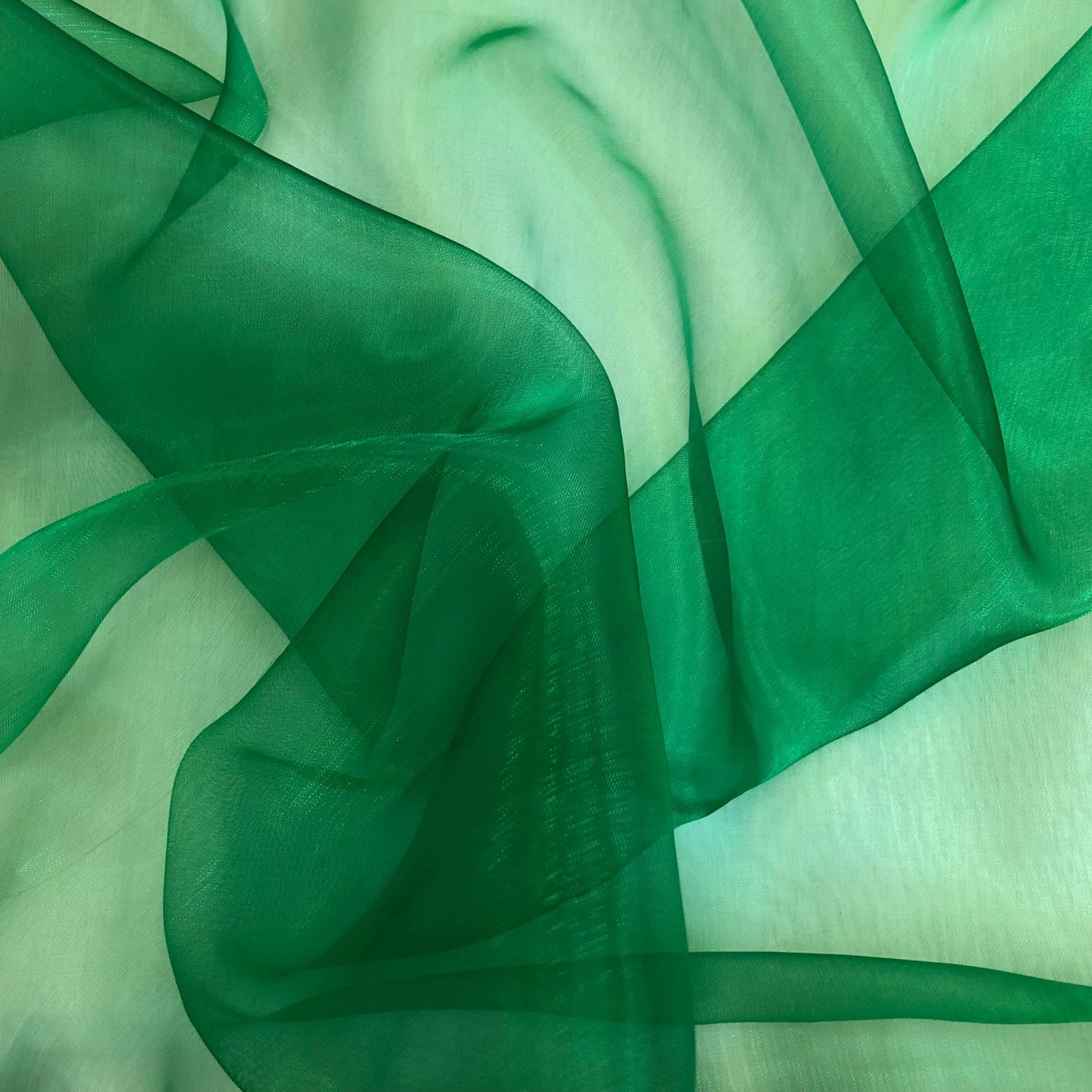 Voal De Organza, Verde