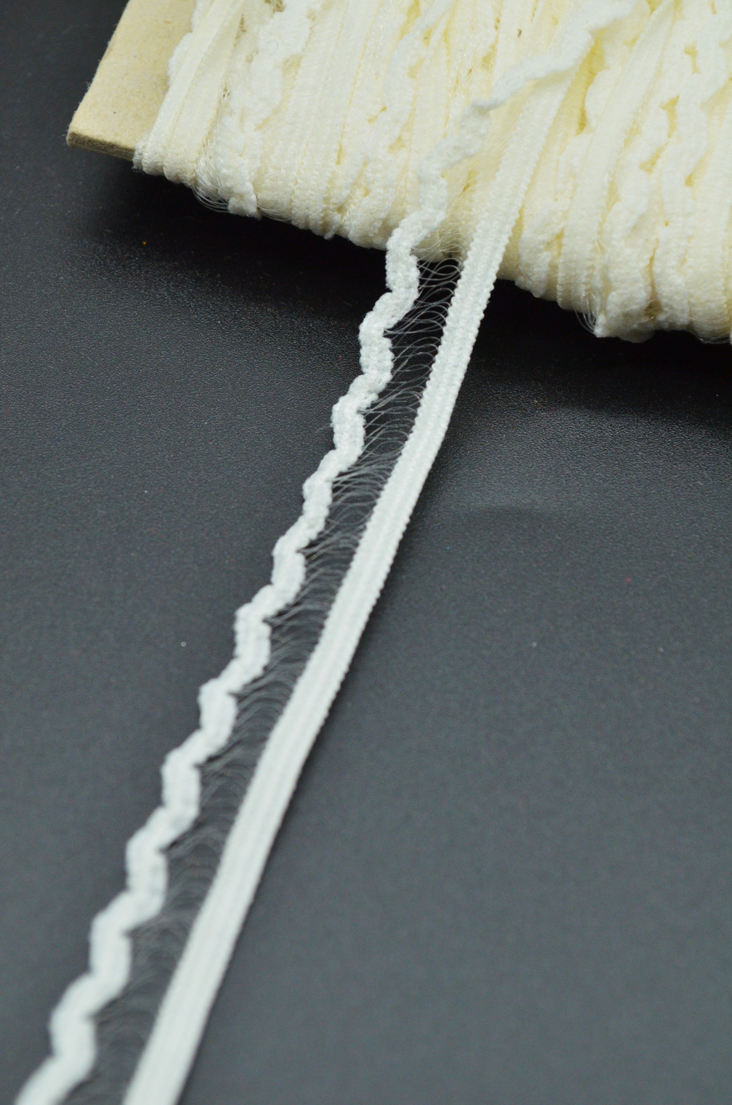 Elastic Volan, 11mm, Ivoire