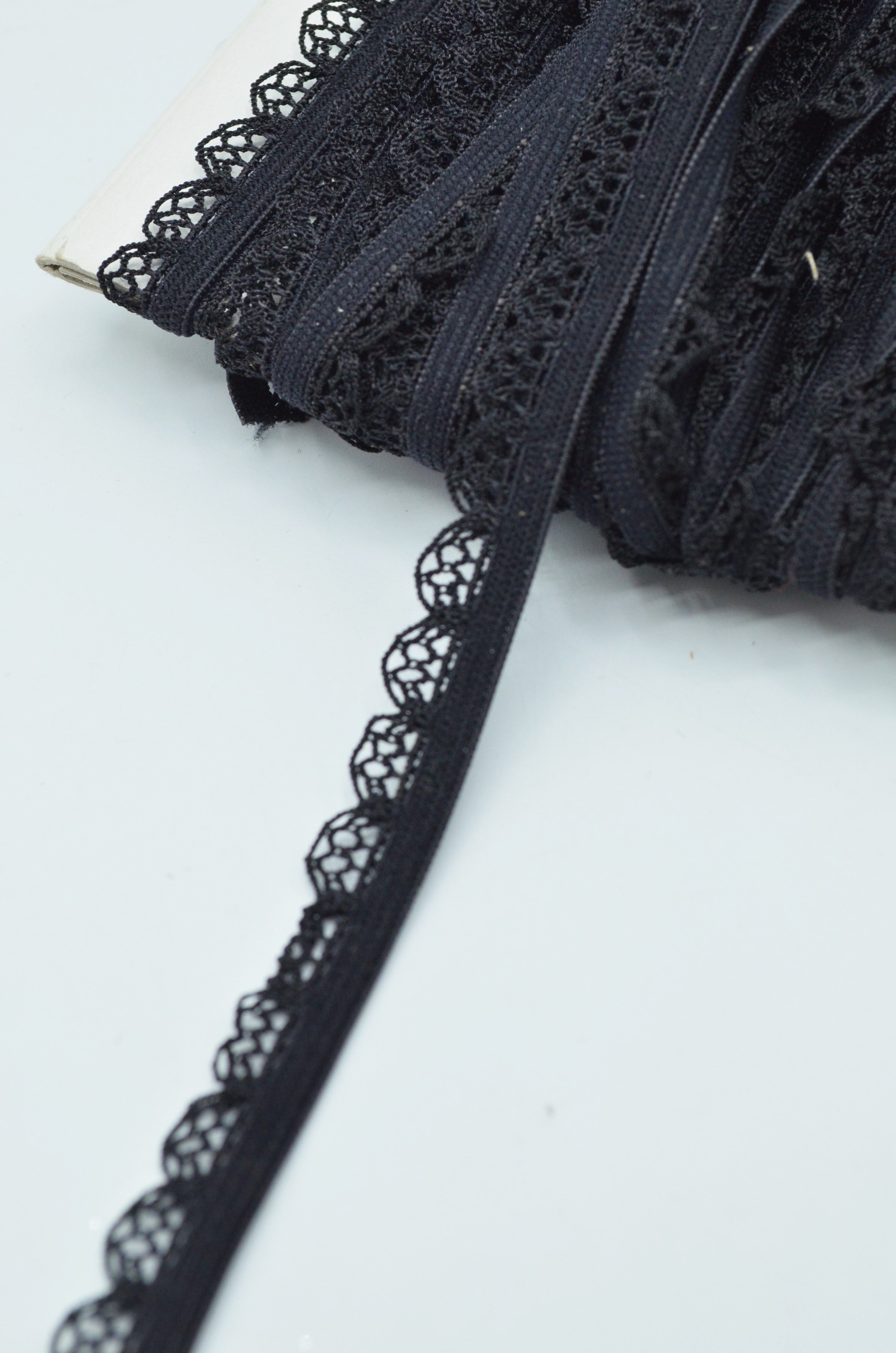 Elastic Lenjerie, 10mm, Negru
