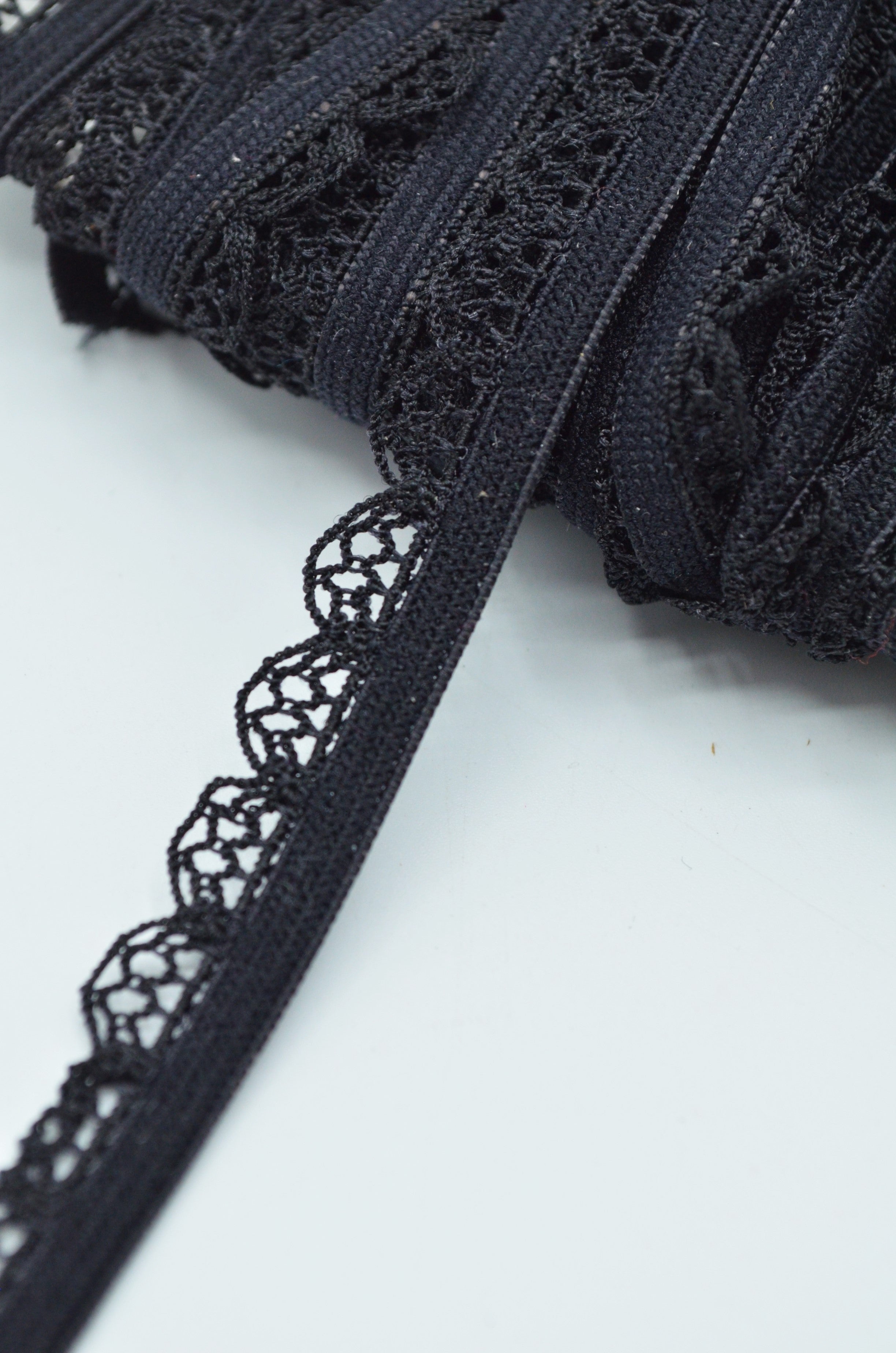 Elastic Lenjerie, 10mm, Negru
