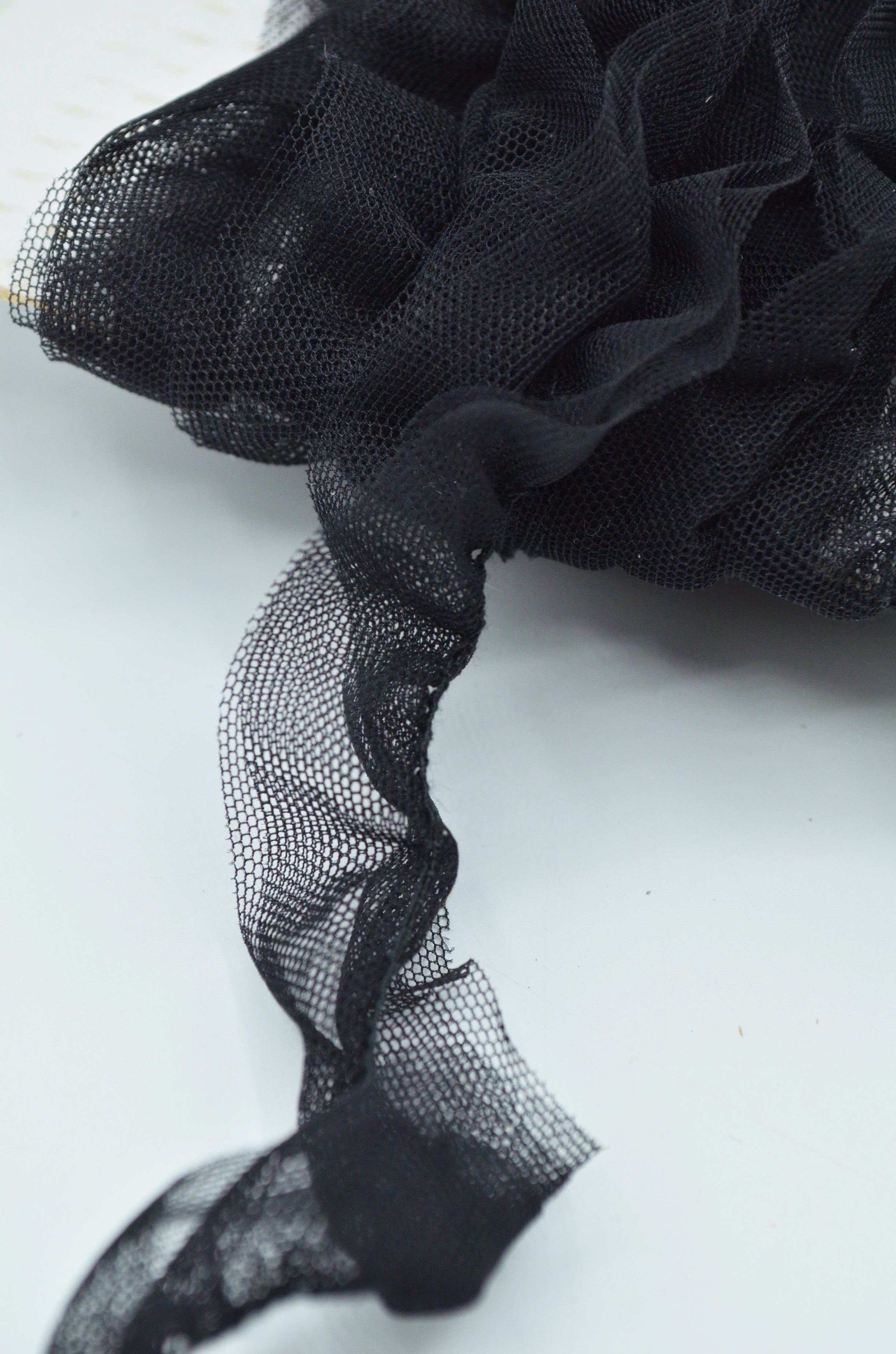Volan Elastic Din Tull Negru, 30mm
