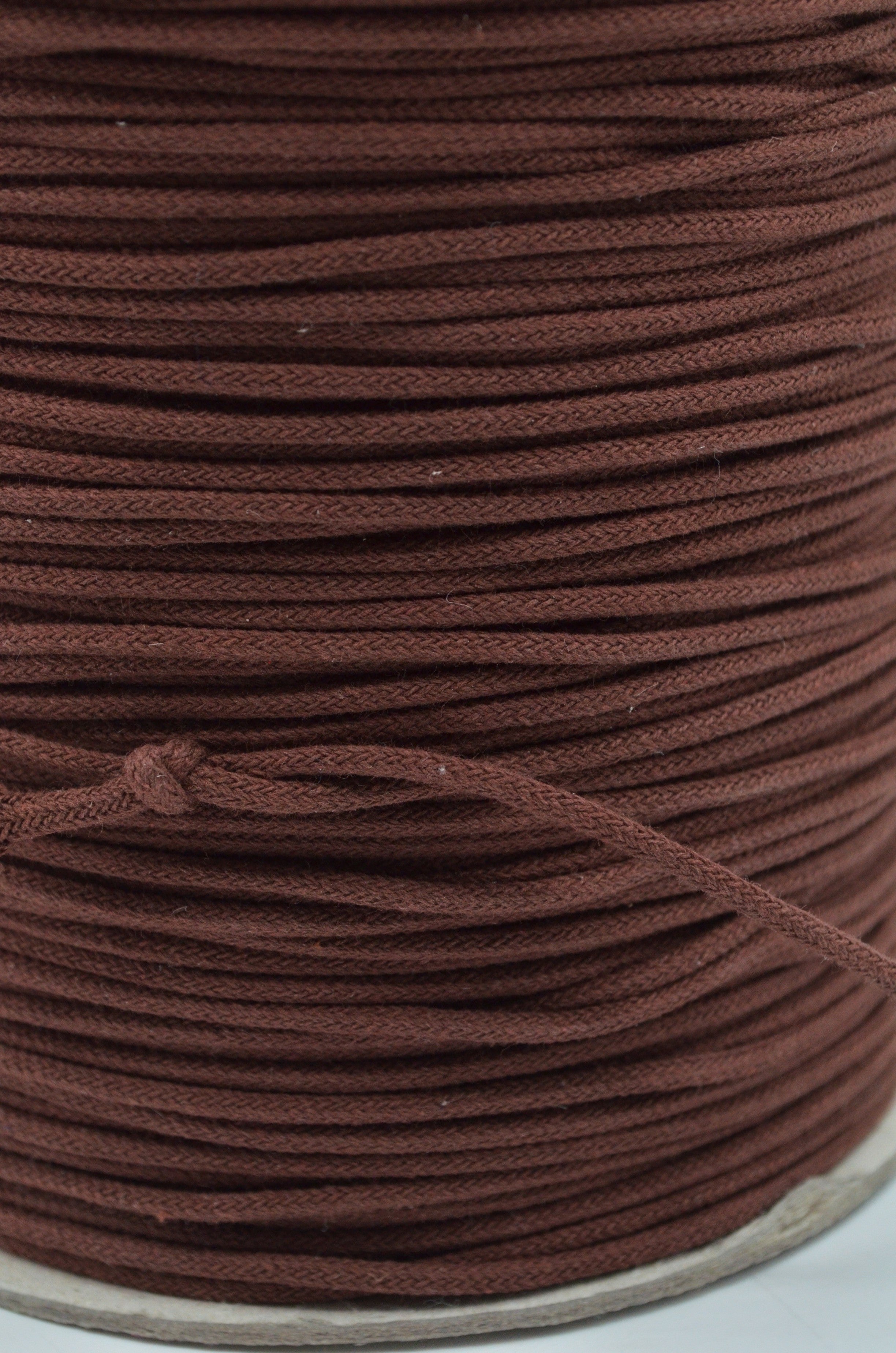 Snur De Bumbac 2mm, Maro