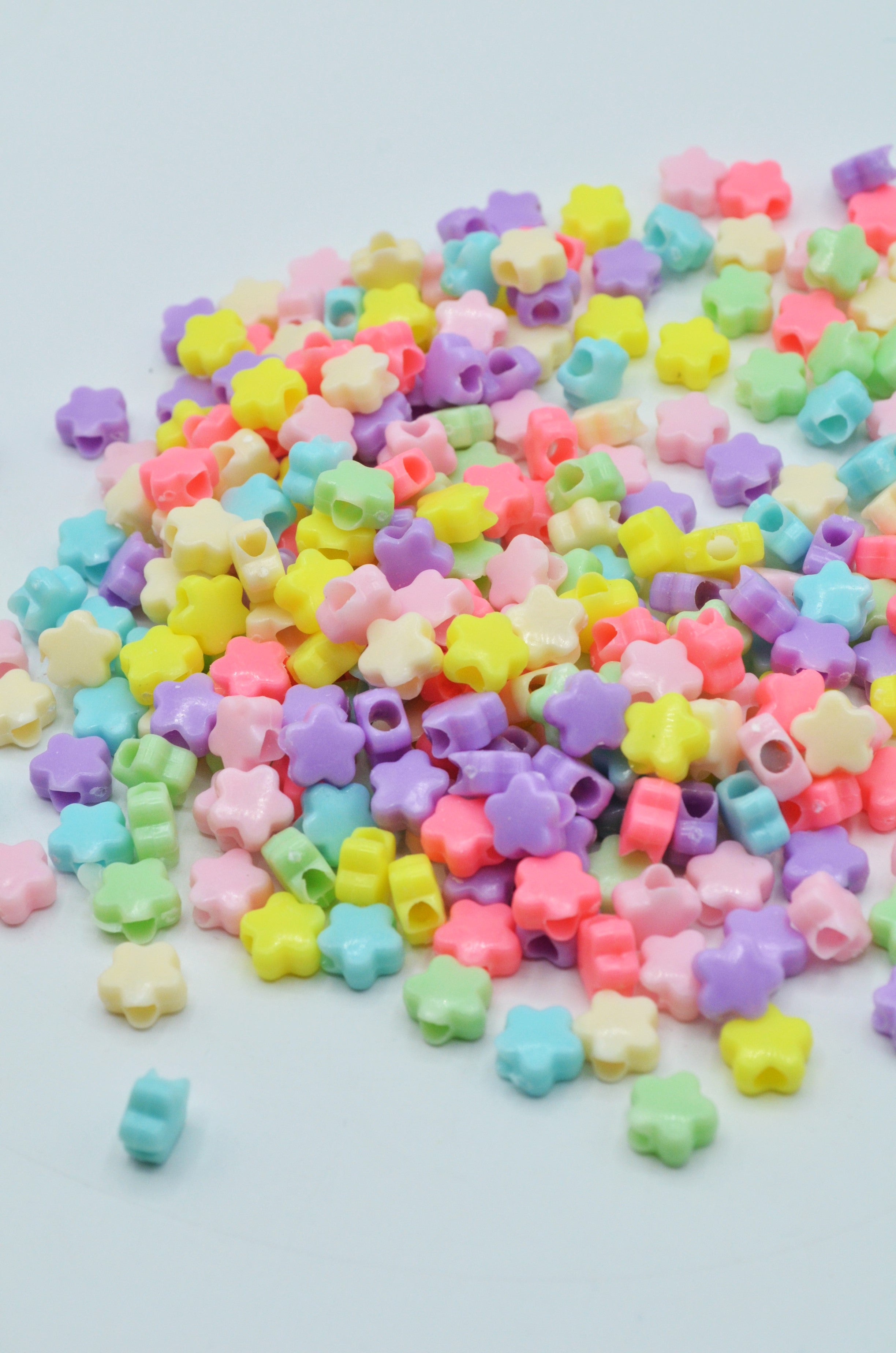 Margele De Plastic 6x9mm, 15gr/Punga