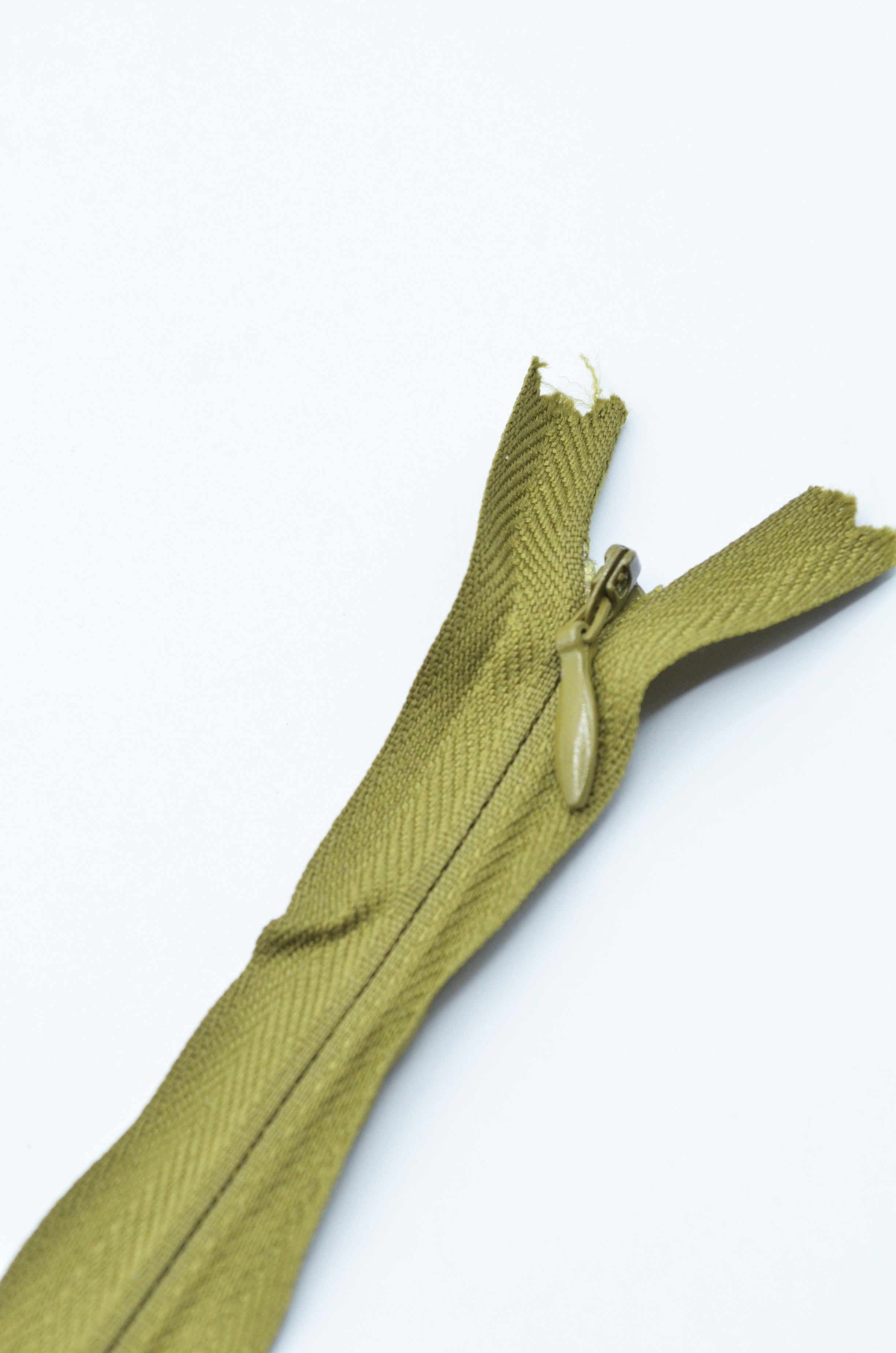Fermoar Ascuns Pe Panza 20cm, Kaki