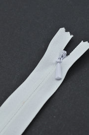 Fermoar Ascuns Pe Panza 36cm, Alb