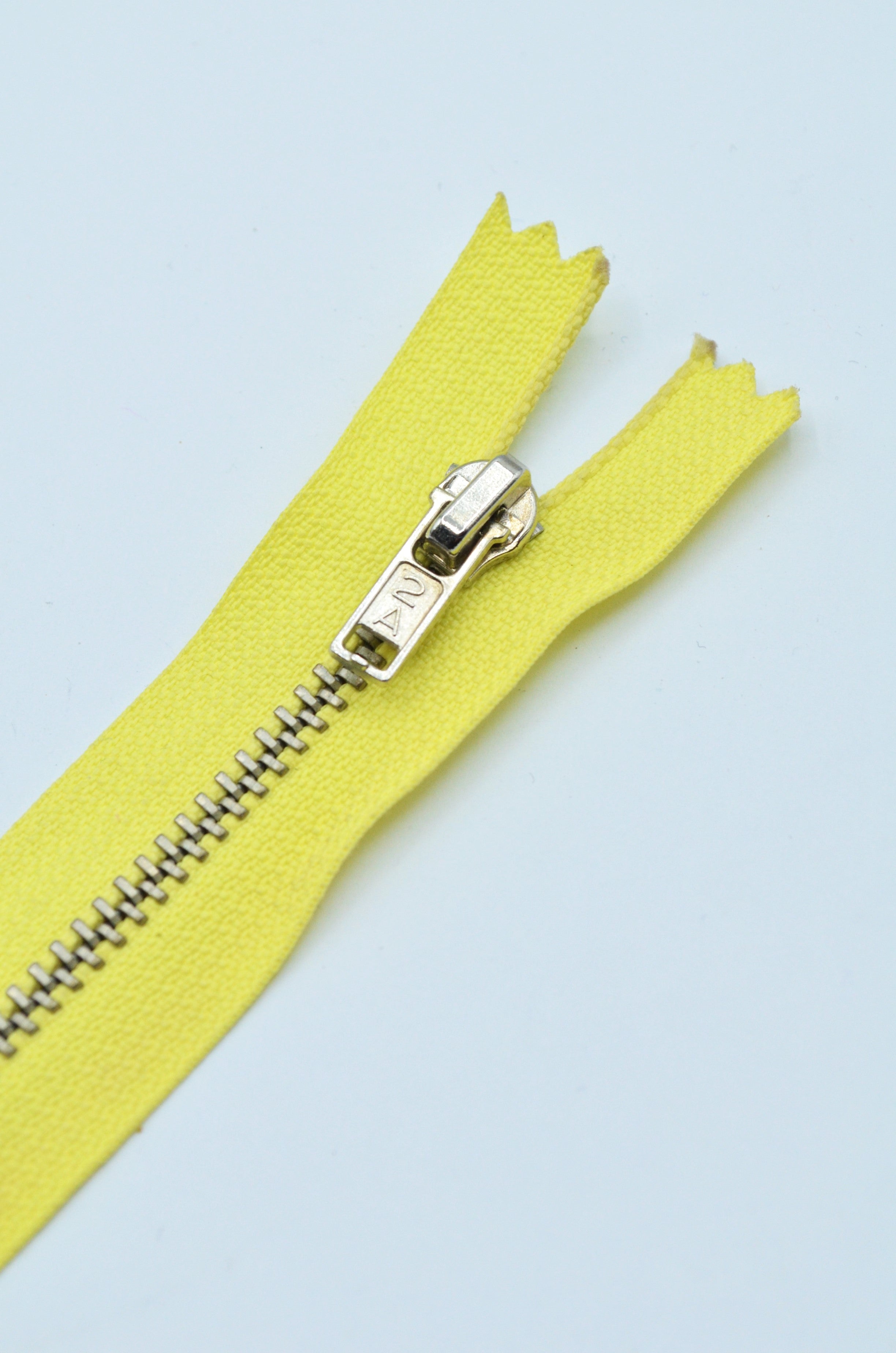 Fermoar Metalic Fix, 4mm, 16cm, Galben