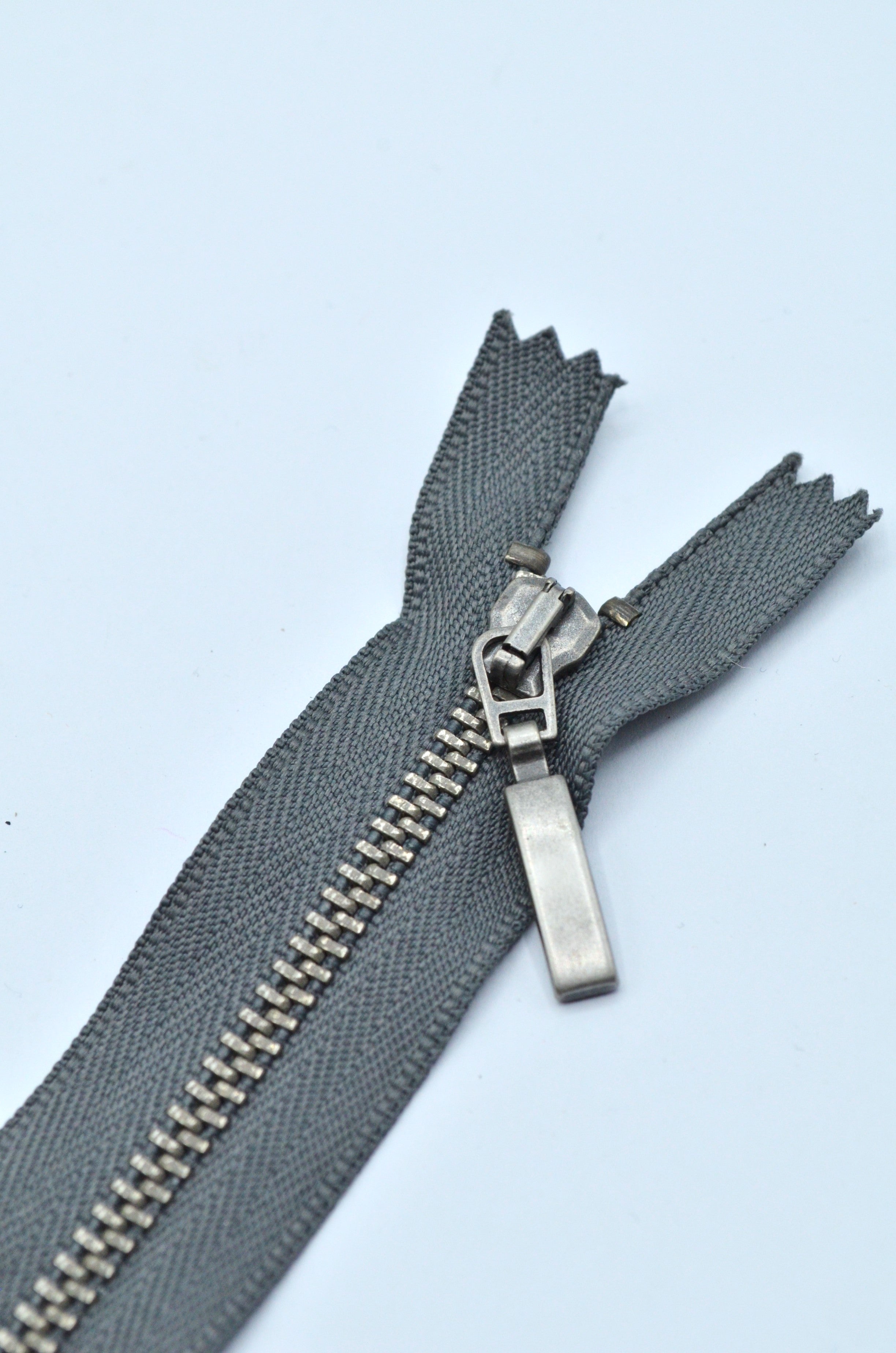 Fermoar Metalic Fix, 5mm, 19cm, Gri