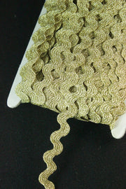 Zig Zag  11mm, Auriu