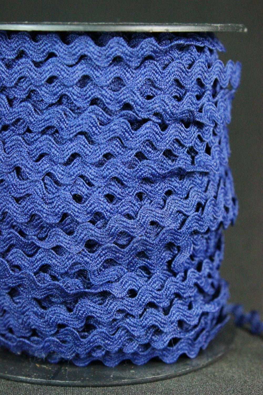 Zig Zag  6mm, Bleumarin